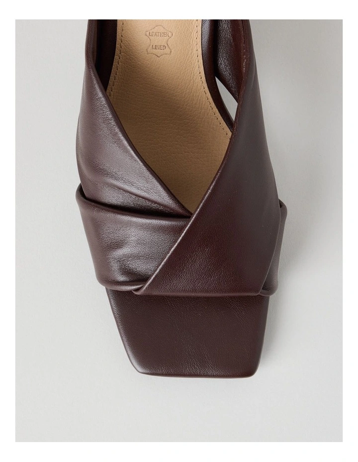 Tia Sandal in Chocolate image 6