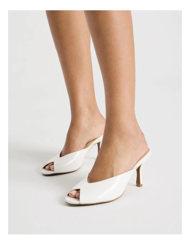 Eva Sandal in White image 2