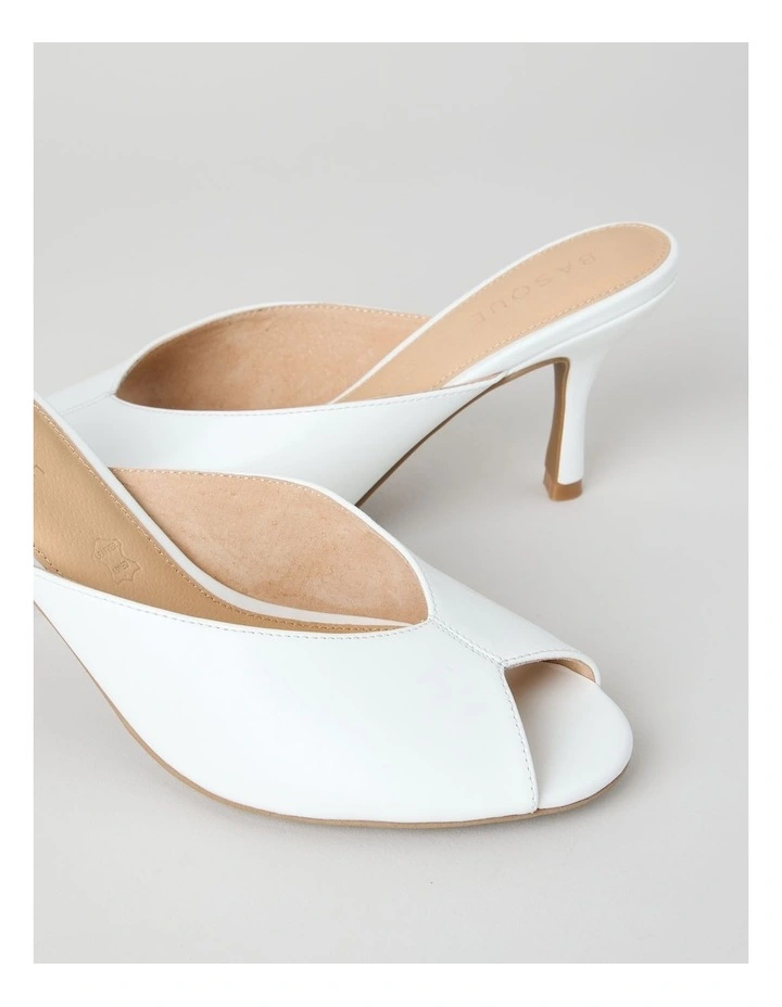 Eva Sandal in White image 3