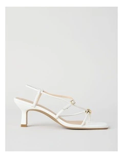 Kristy Sandal in White