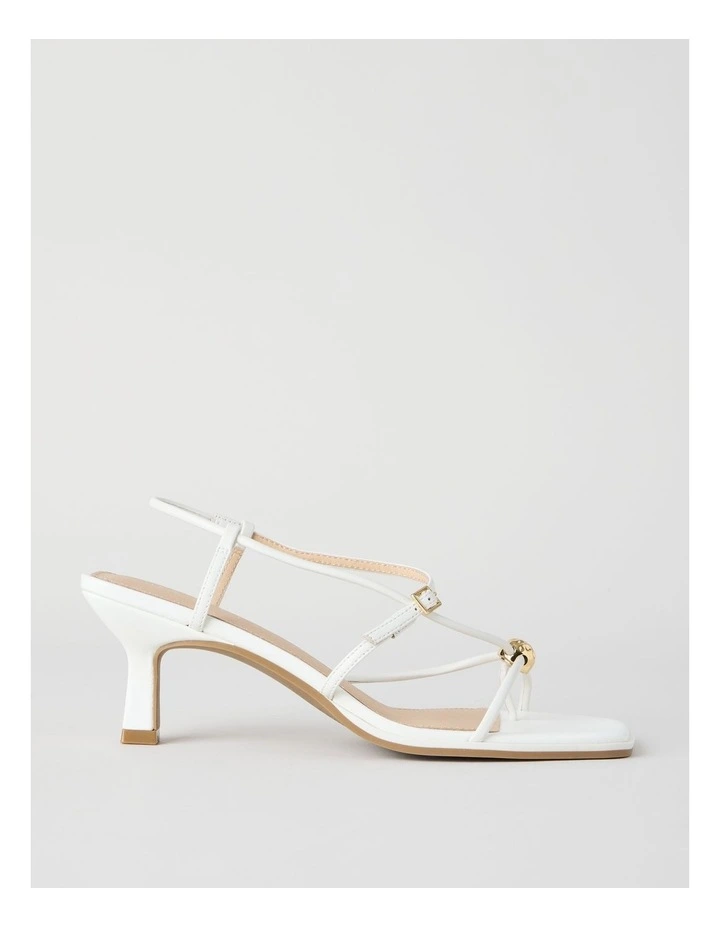 Kristy Sandal in White image 1