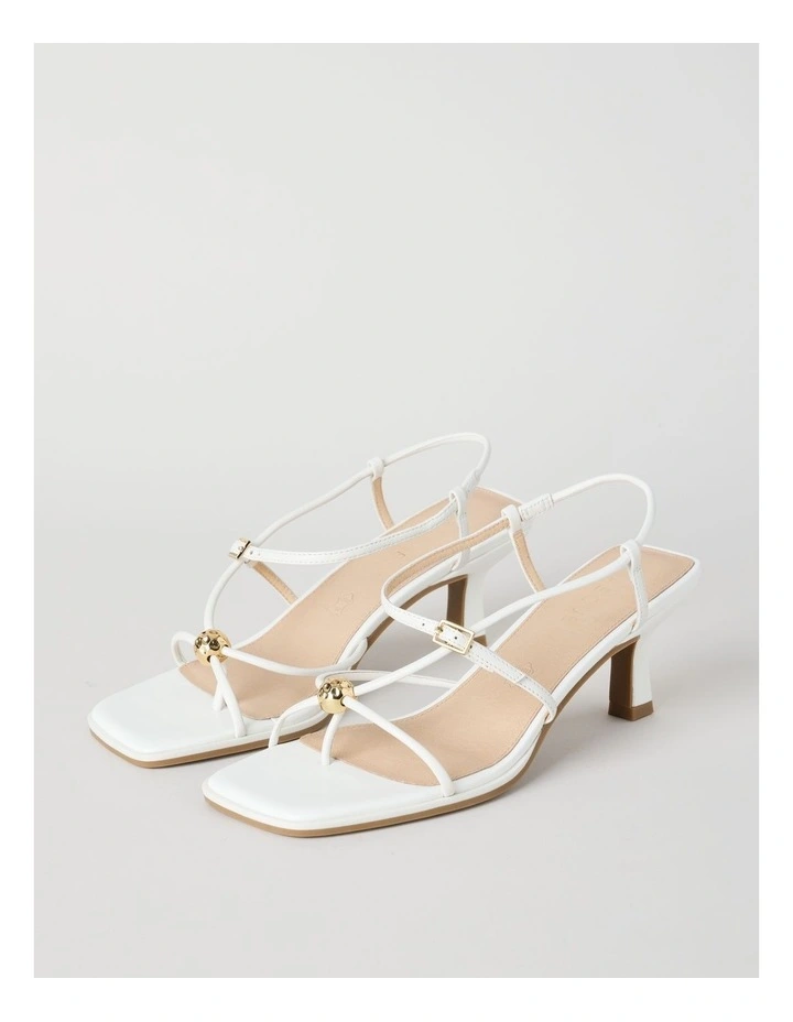 Kristy Sandal in White image 3
