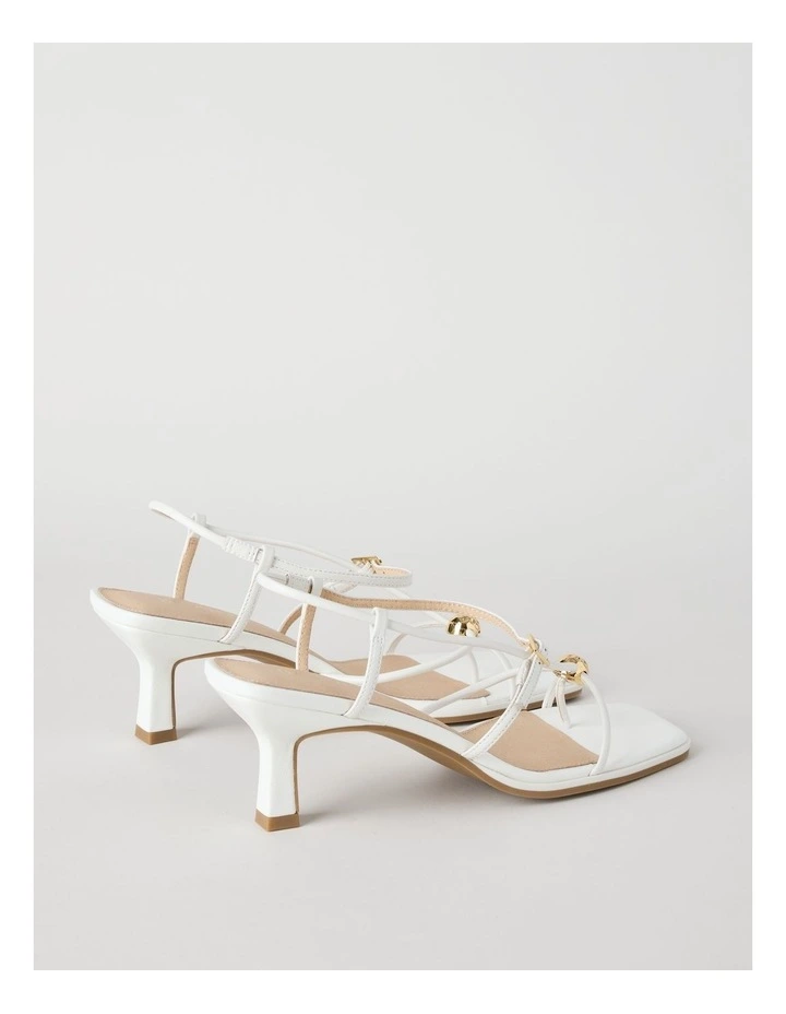 Kristy Sandal in White image 5
