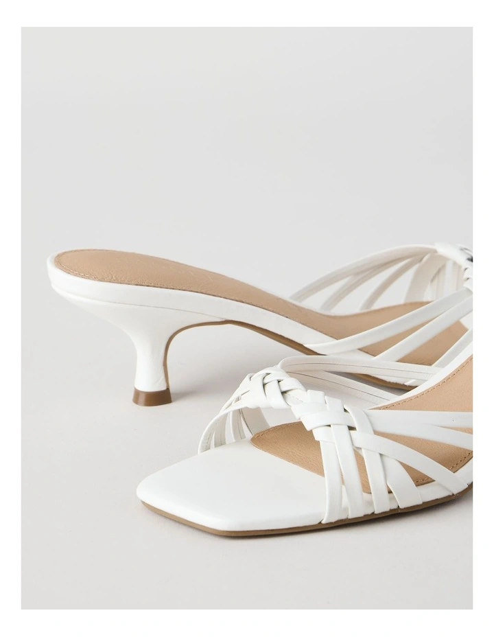 Leila Sandal in White image 4