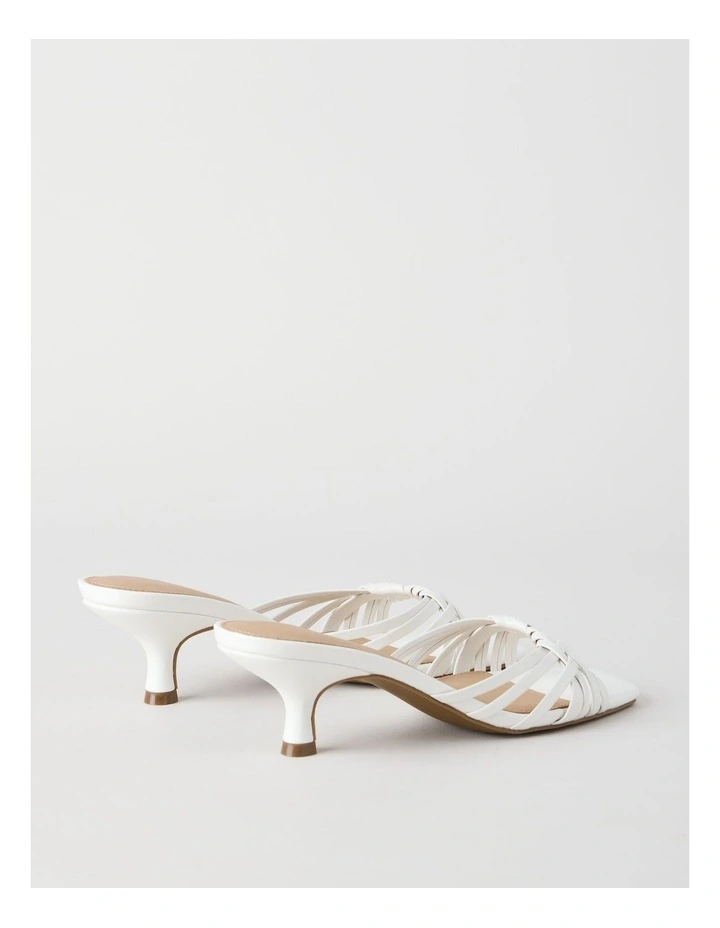 Leila Sandal in White image 5