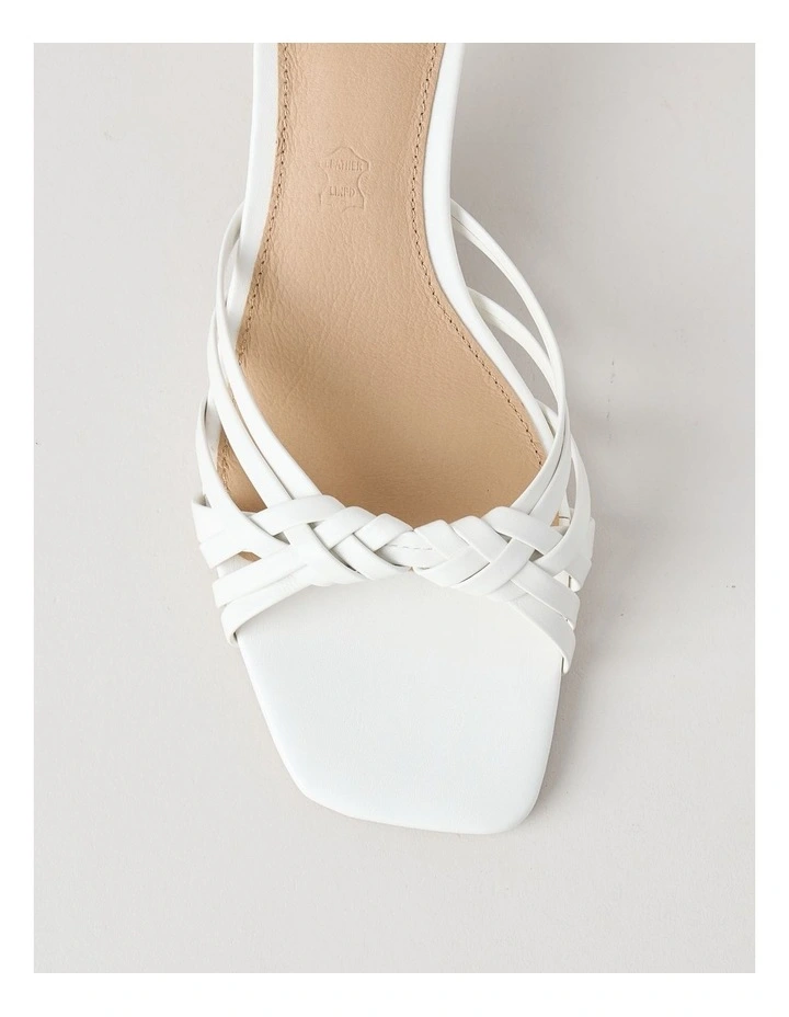 Leila Sandal in White image 6