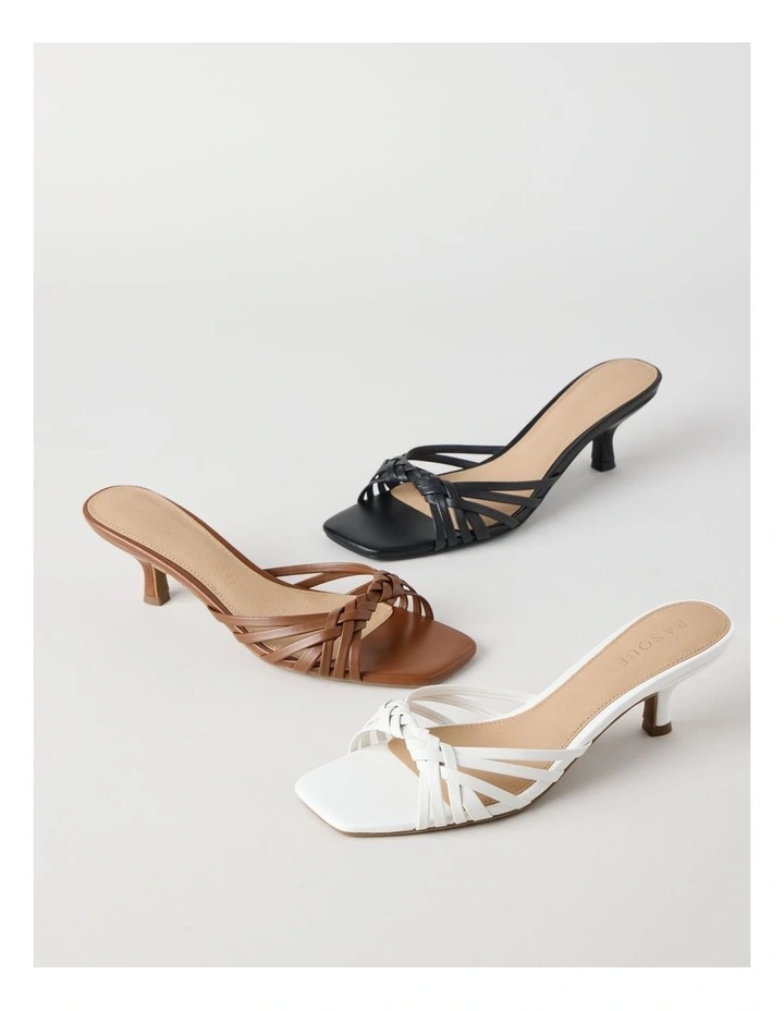Leila Sandal in White image 7