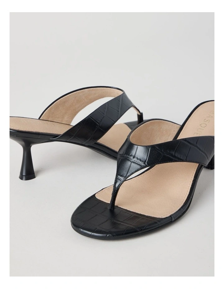 Megan Sandal in Black image 4