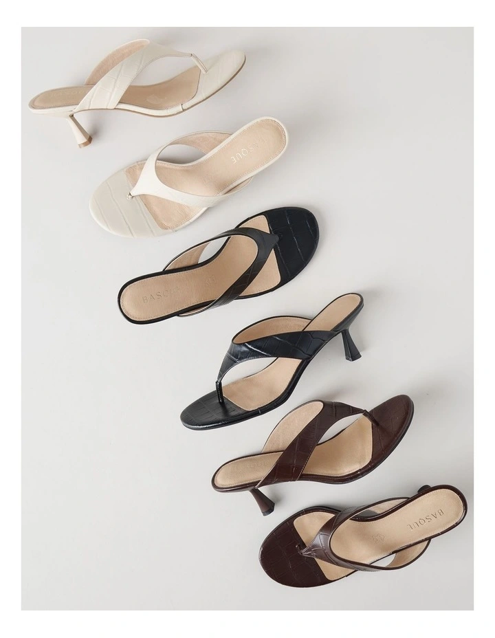 Megan Sandal in Black image 7