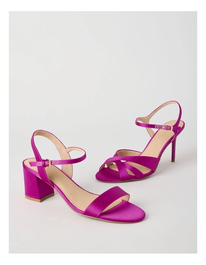 Rozz Sandal in Very Berry image 7