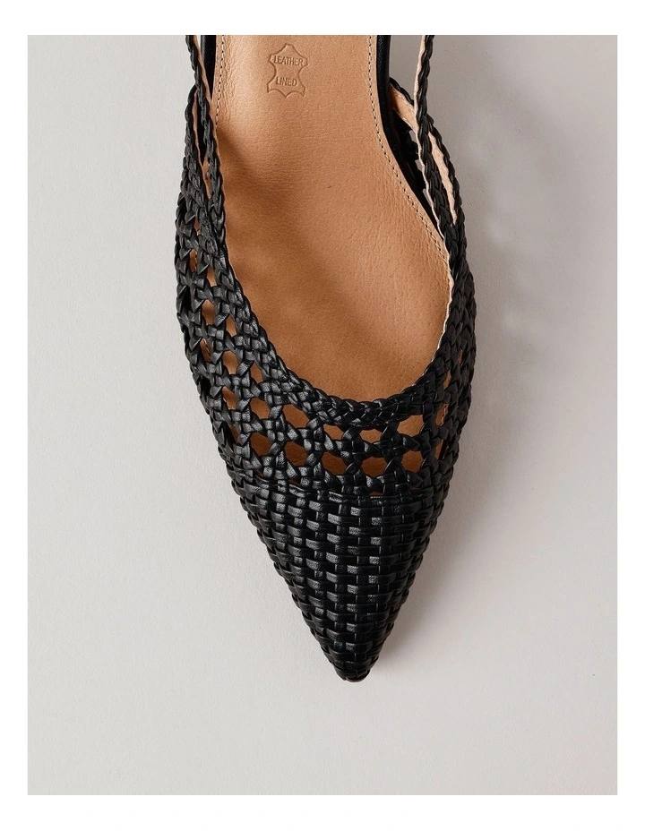 Claire Heeled Shoes in Black image 7