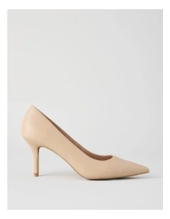 Victoria Heeled Shoes in Nude