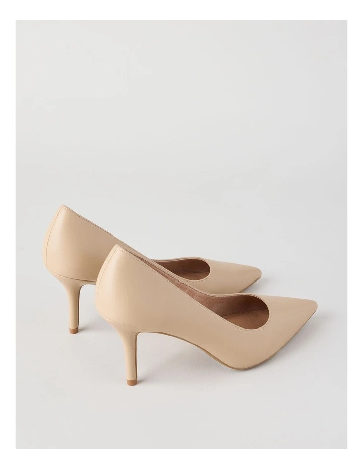 Victoria Heeled Shoes in Nude image 4