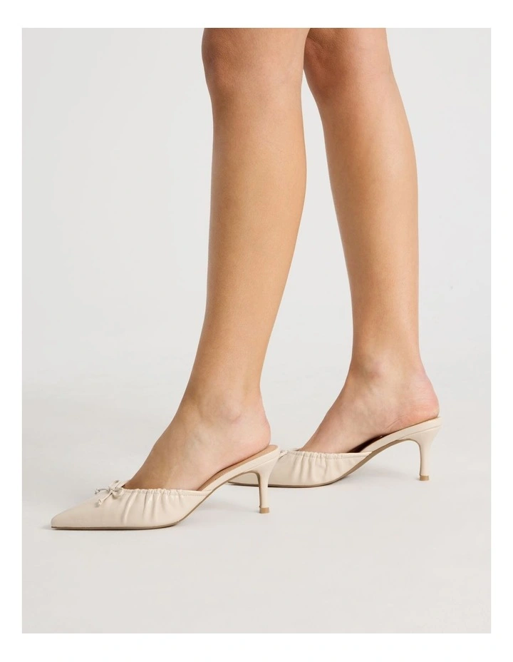 Lyndall Heeled Shoes in Bone image 2