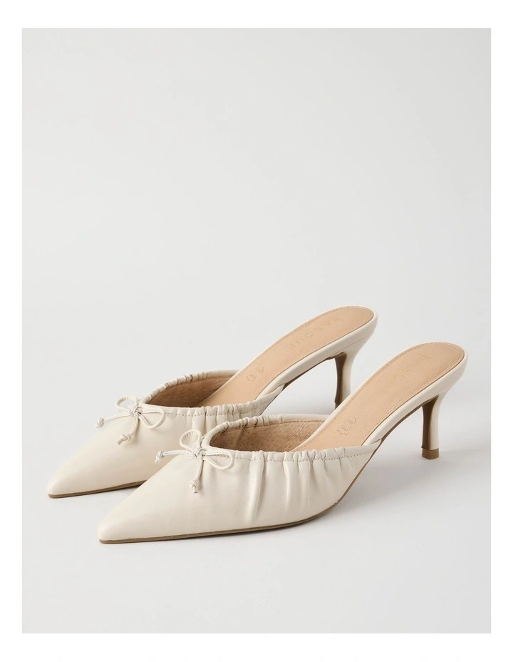 Lyndall Heeled Shoes in Bone image 3