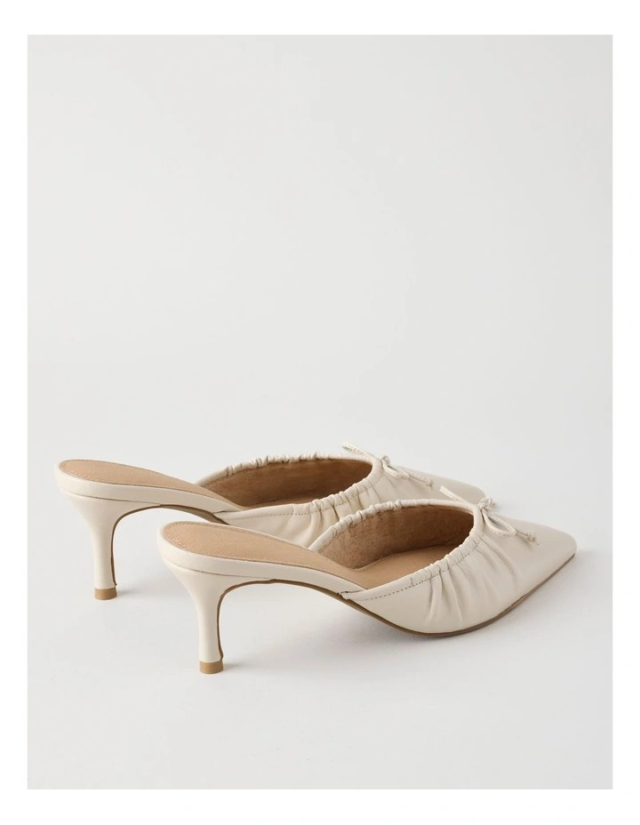 Lyndall Heeled Shoes in Bone image 4