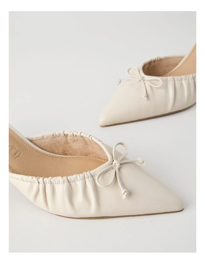 Lyndall Heeled Shoes in Bone image 5
