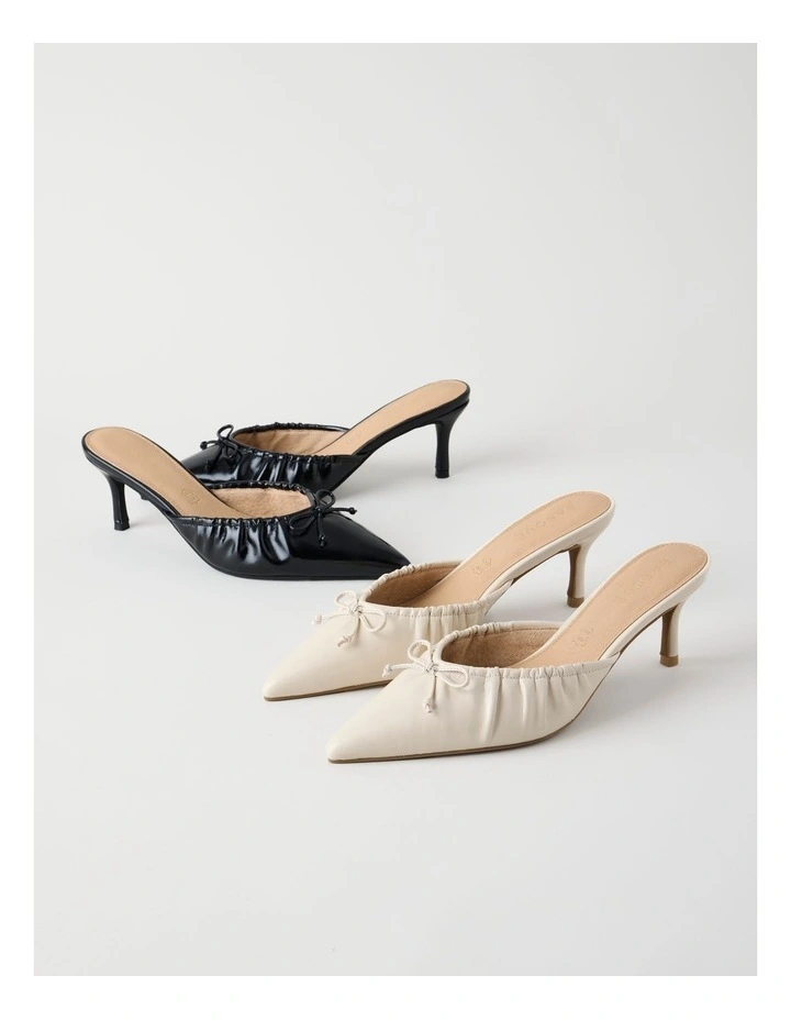 Lyndall Heeled Shoes in Bone image 7