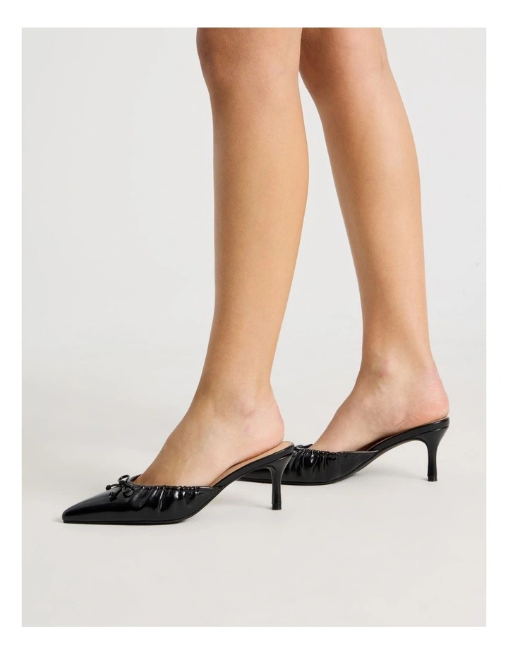 Lyndall Heeled Shoes in Black image 2