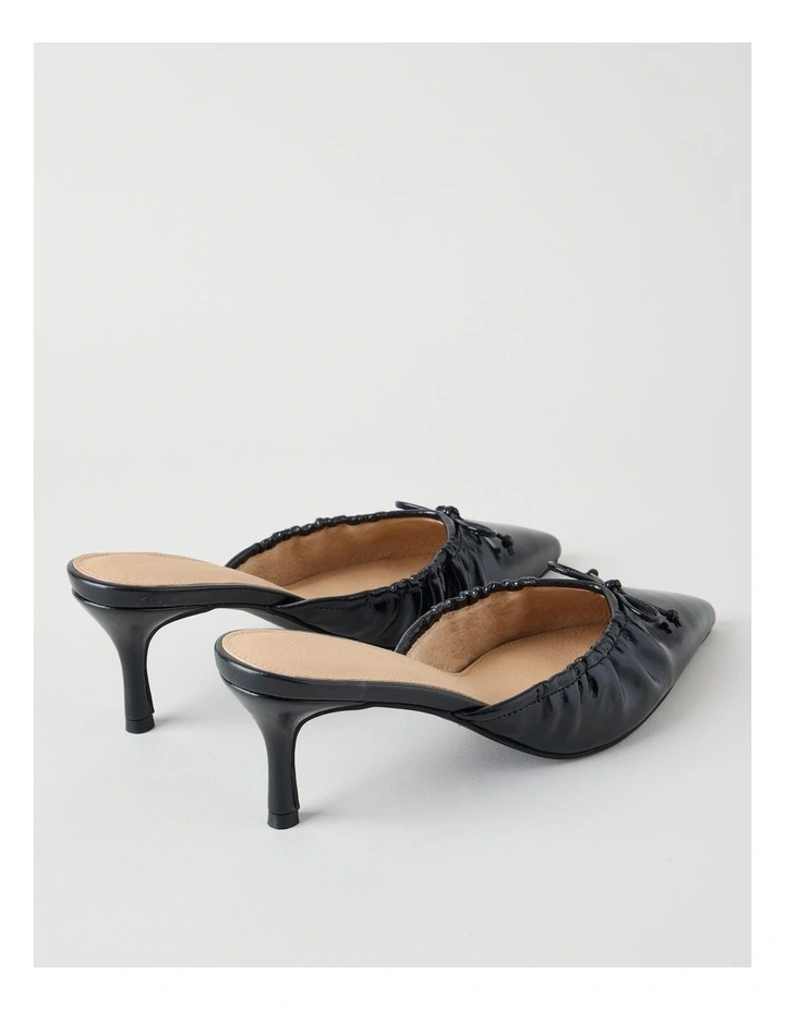 Lyndall Heeled Shoes in Black image 4