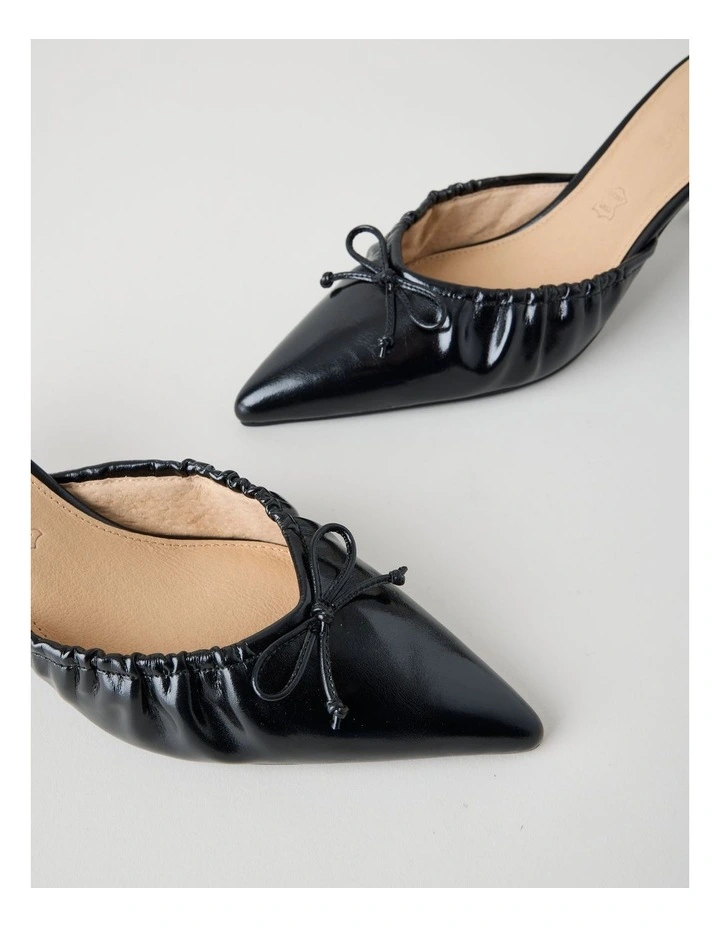 Lyndall Heeled Shoes in Black image 5