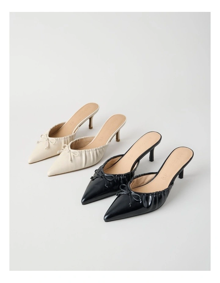Lyndall Heeled Shoes in Black image 7