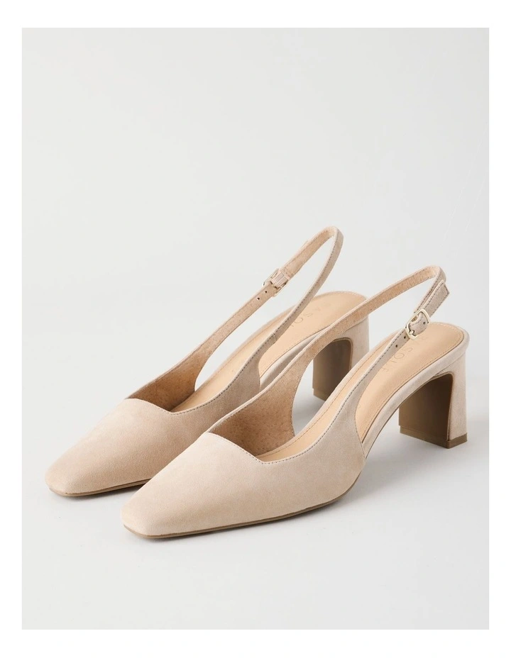 Selmar Heeled Shoes in Sand Suede image 3