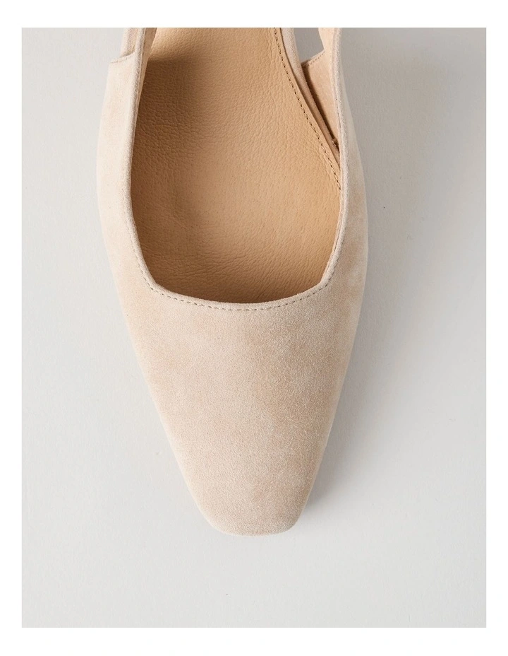 Selmar Heeled Shoes in Sand Suede image 5