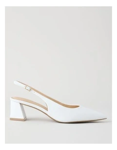 Rachael Heeled Shoes in White