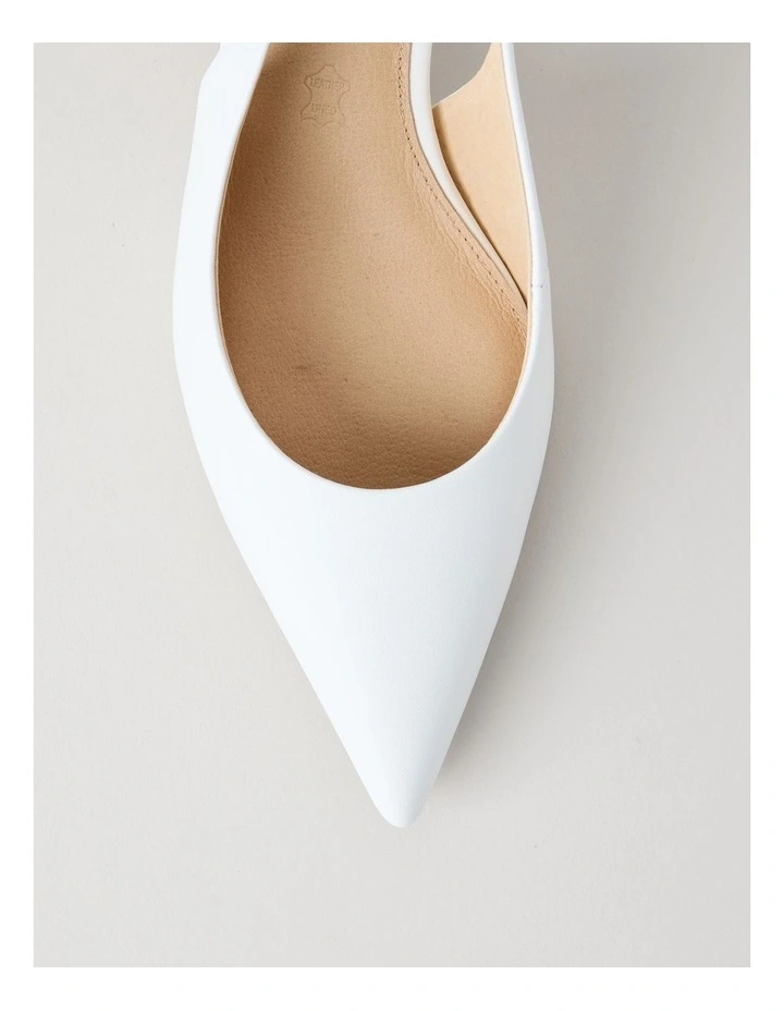 Rachael Heeled Shoes in White image 6