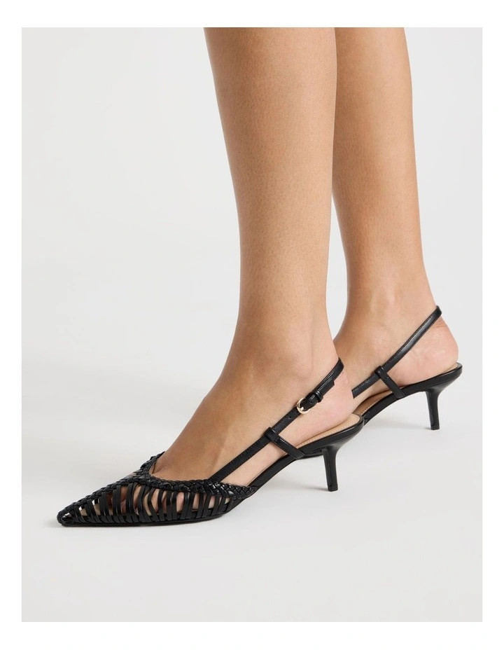 Christine Heeled Shoes in Black image 2
