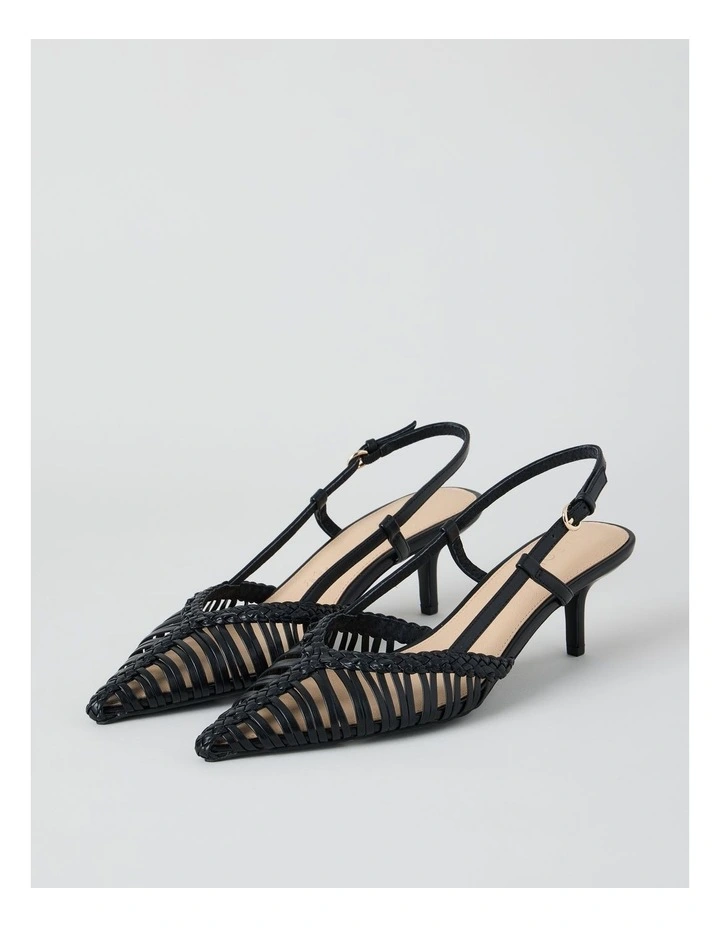 Christine Heeled Shoes in Black image 3