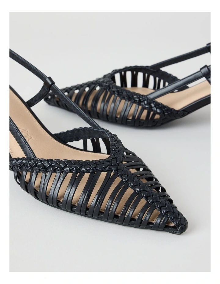 Christine Heeled Shoes in Black image 5