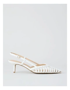 Christine Heeled Shoes in White