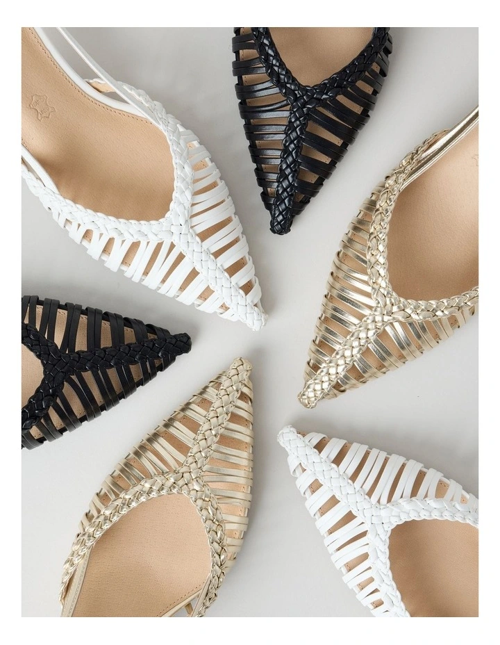 Christine Heeled Shoes in White image 7