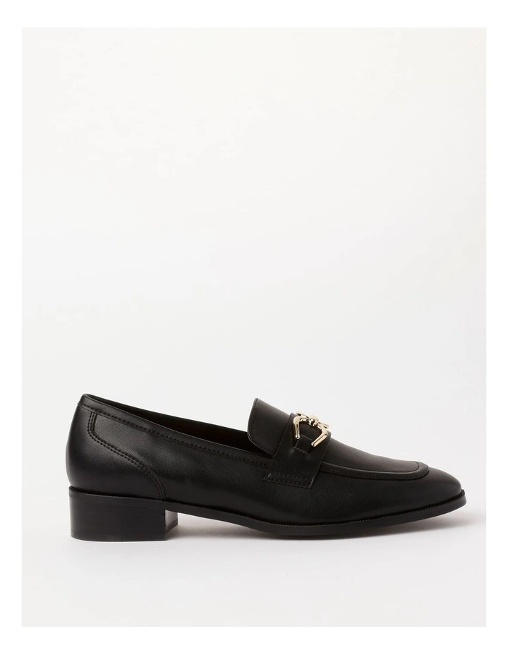 Basque Wyatt Flat Shoe in Black MYER