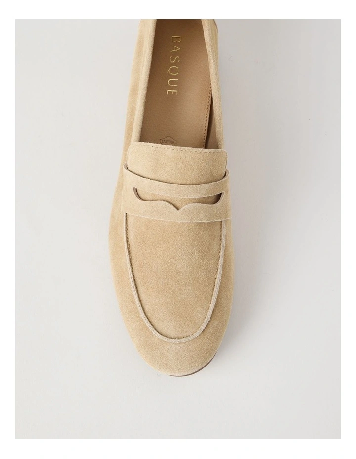 Dove Flat Shoes in Black Suede image 5