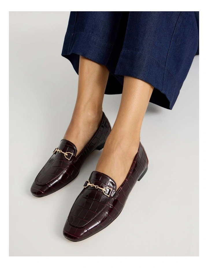 Melissa Flat Shoes in Plum image 2