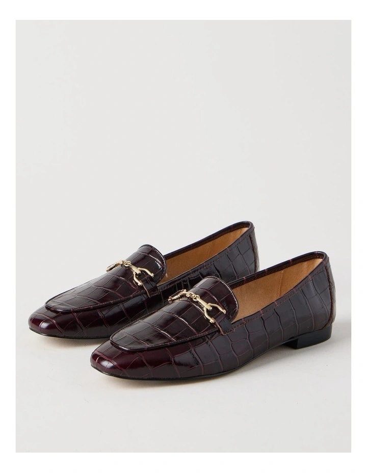 Melissa Flat Shoes in Plum image 3