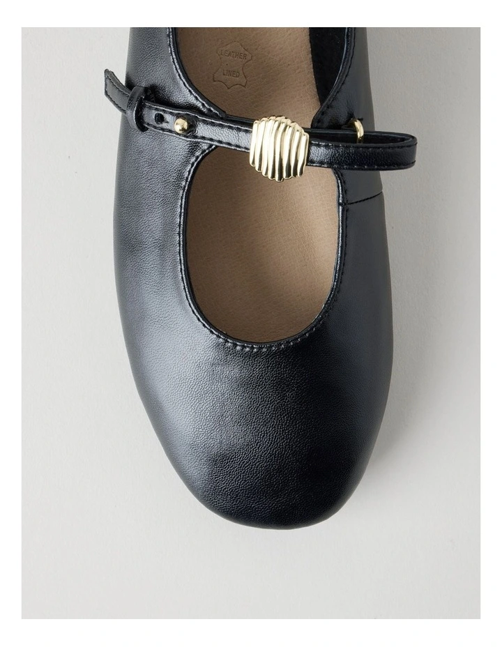 Kasey Flat Shoes in Black image 6