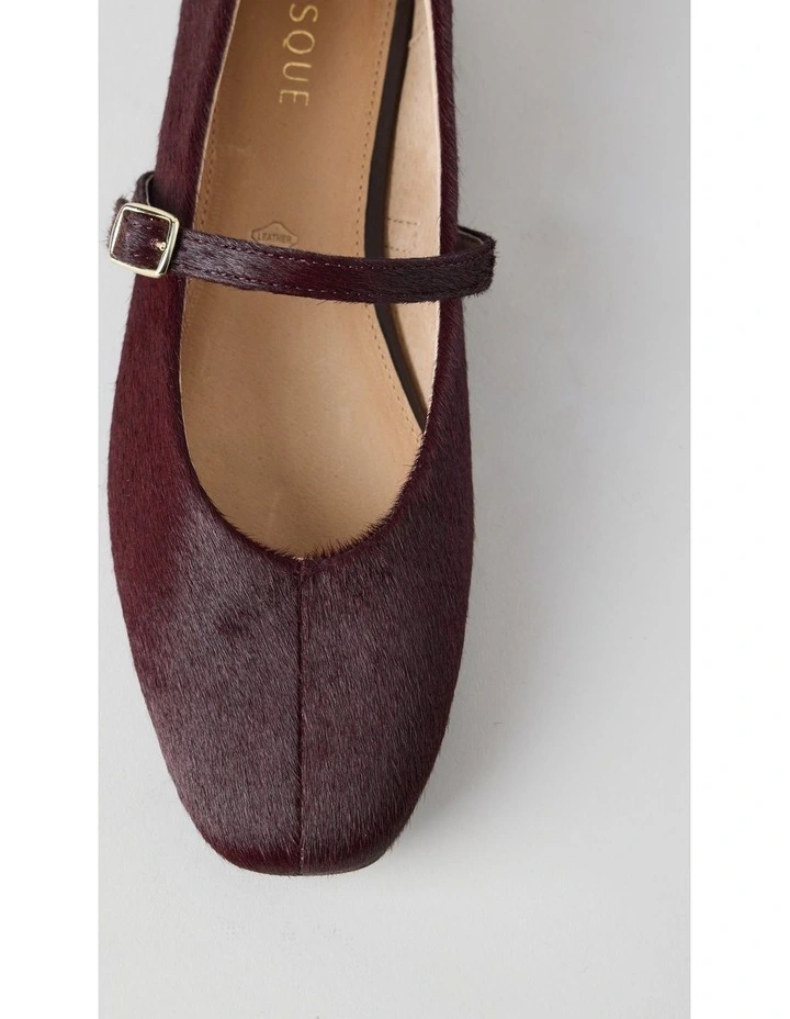 Shay Flat Shoes in Plum image 5