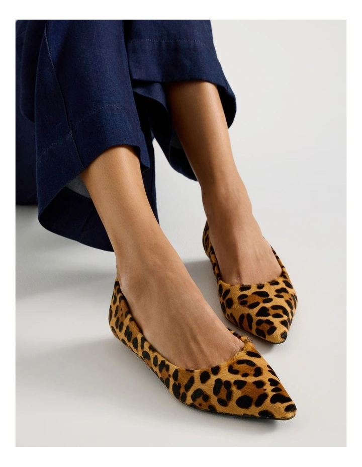 Christina Flat Shoes in Leopard image 2