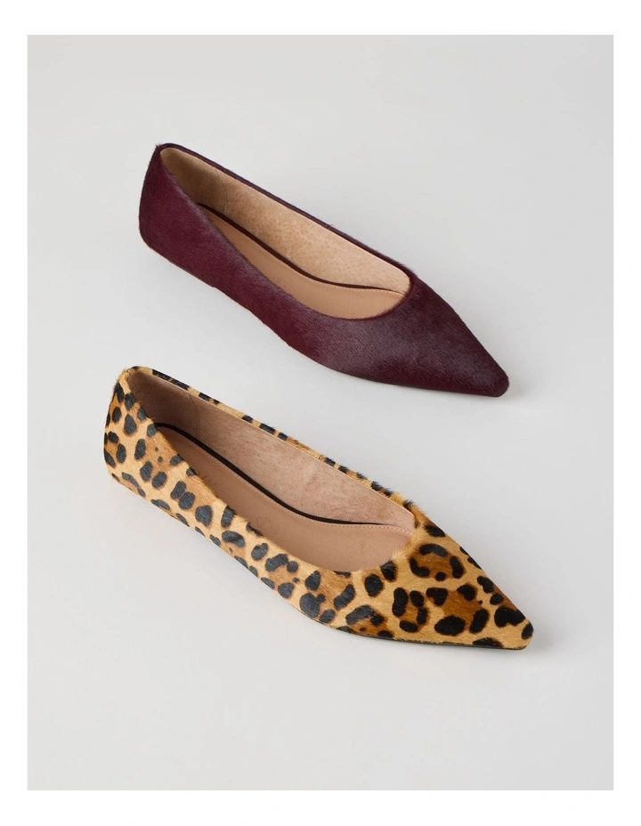 Christina Flat Shoes in Leopard image 6