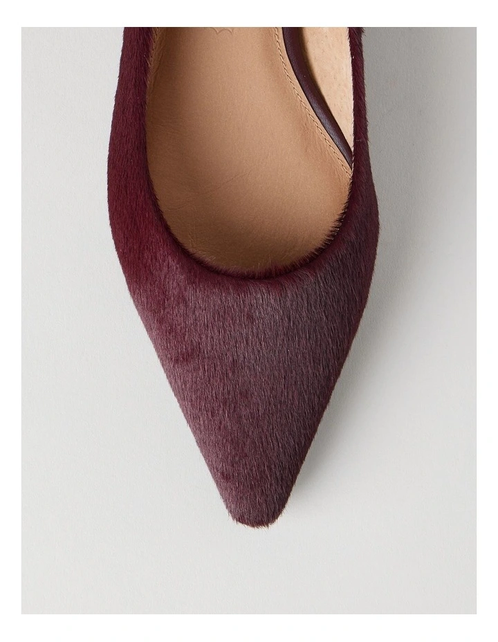 Christina Flat Shoes in Plum image 6