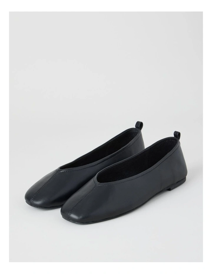 Erin Flat Shoes in Black image 3
