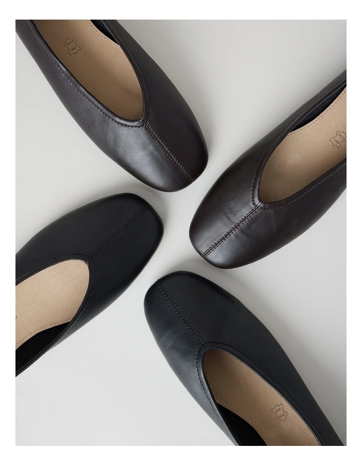 Erin Flat Shoes in Black image 6