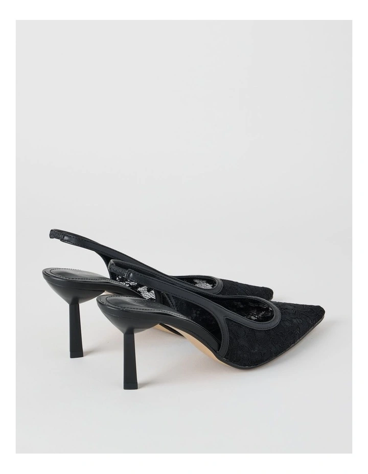 Tiziana Heeled Shoes in Black image 4
