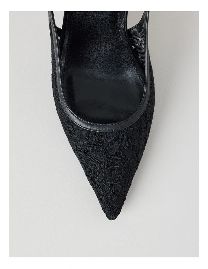Tiziana Heeled Shoes in Black image 6