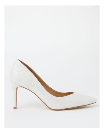 Collection Alexa White Heeled Shoes | MYER