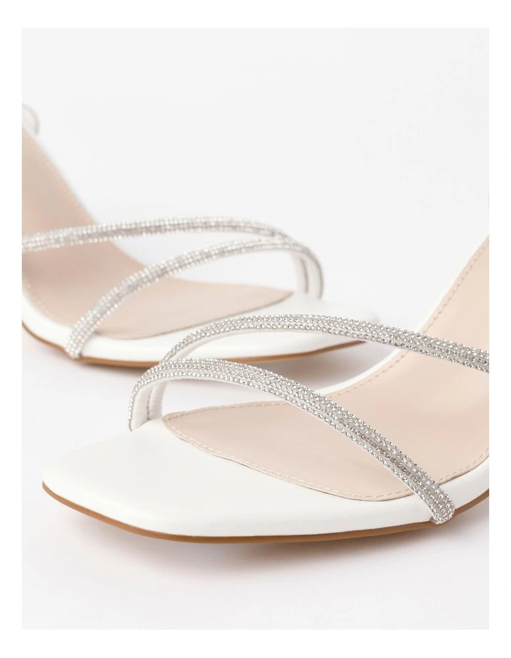 Carrie Sandal in White image 5